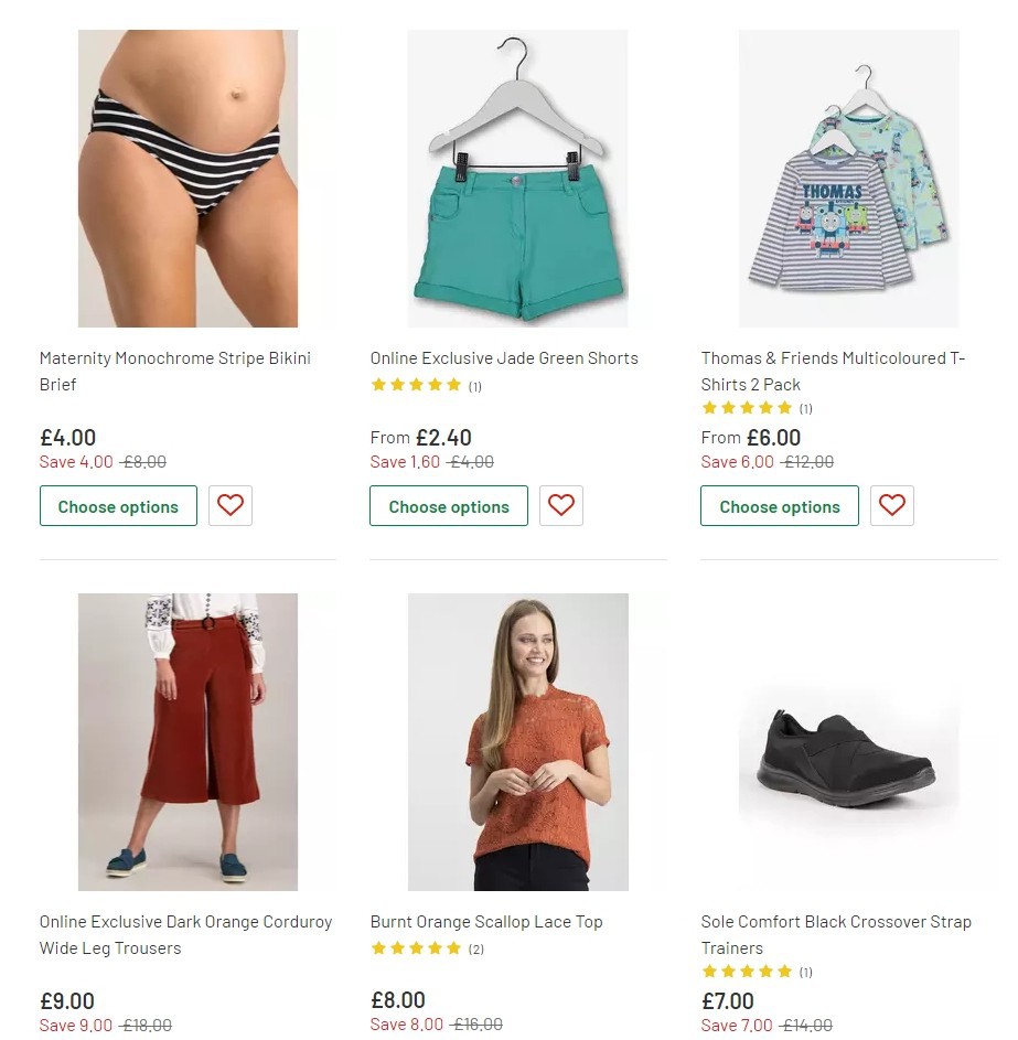 Argos Offers from 1 October