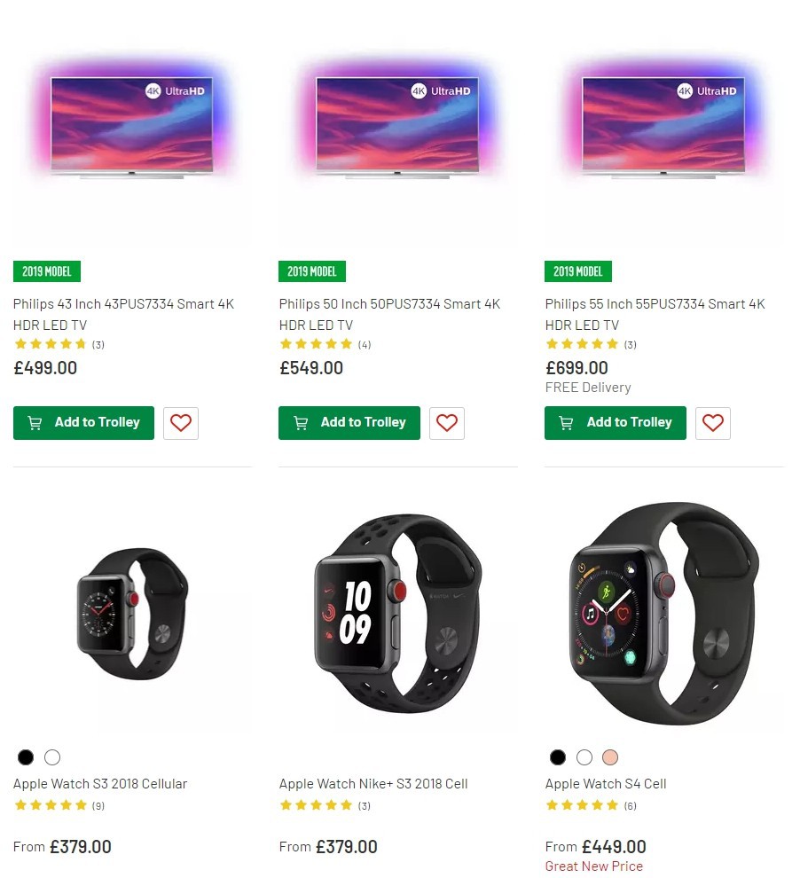 Argos Offers from 1 October