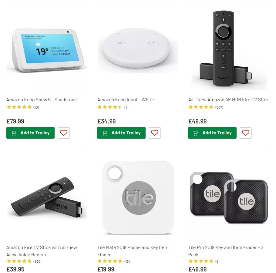 Argos Offers from 1 October