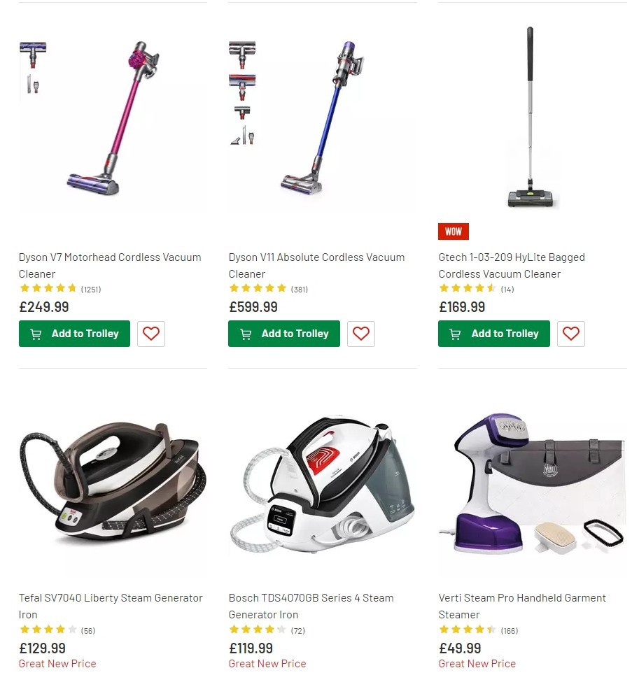 Argos Offers from 1 October