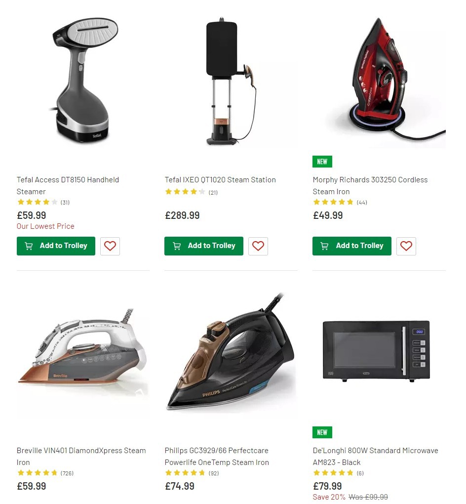 Argos Offers from 1 October