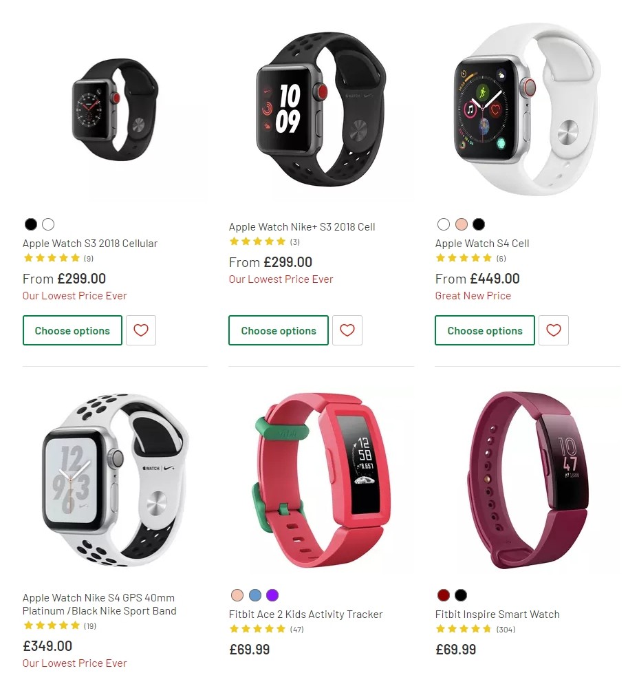 Argos Offers from 8 October