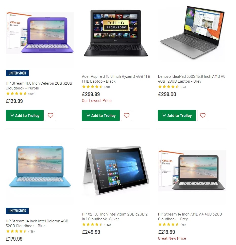 Argos Offers from 8 October