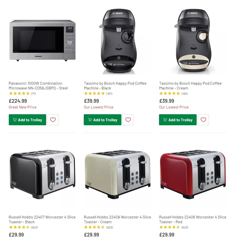 Argos Offers from 8 October