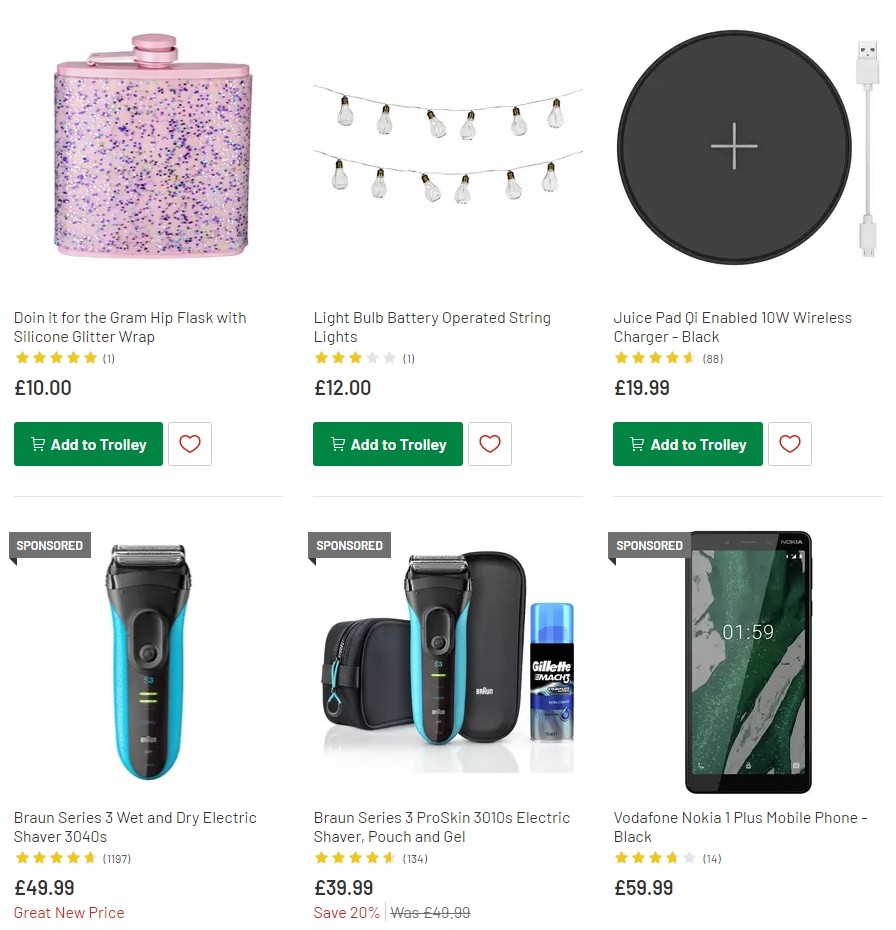 Argos Offers from 29 October