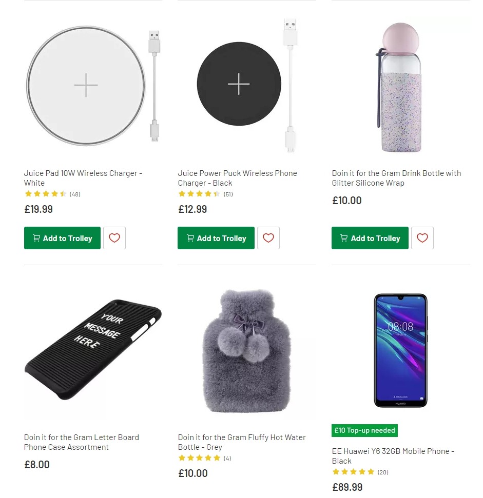 Argos Offers from 29 October