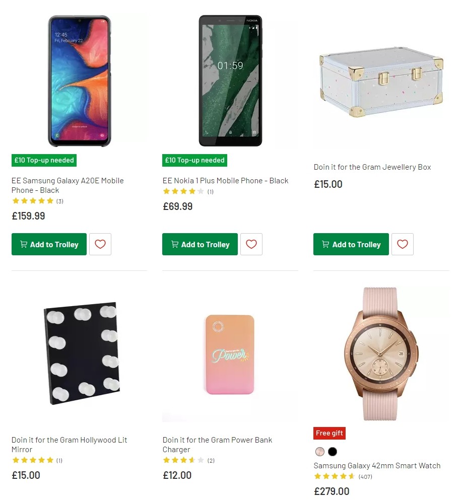 Argos Offers from 29 October