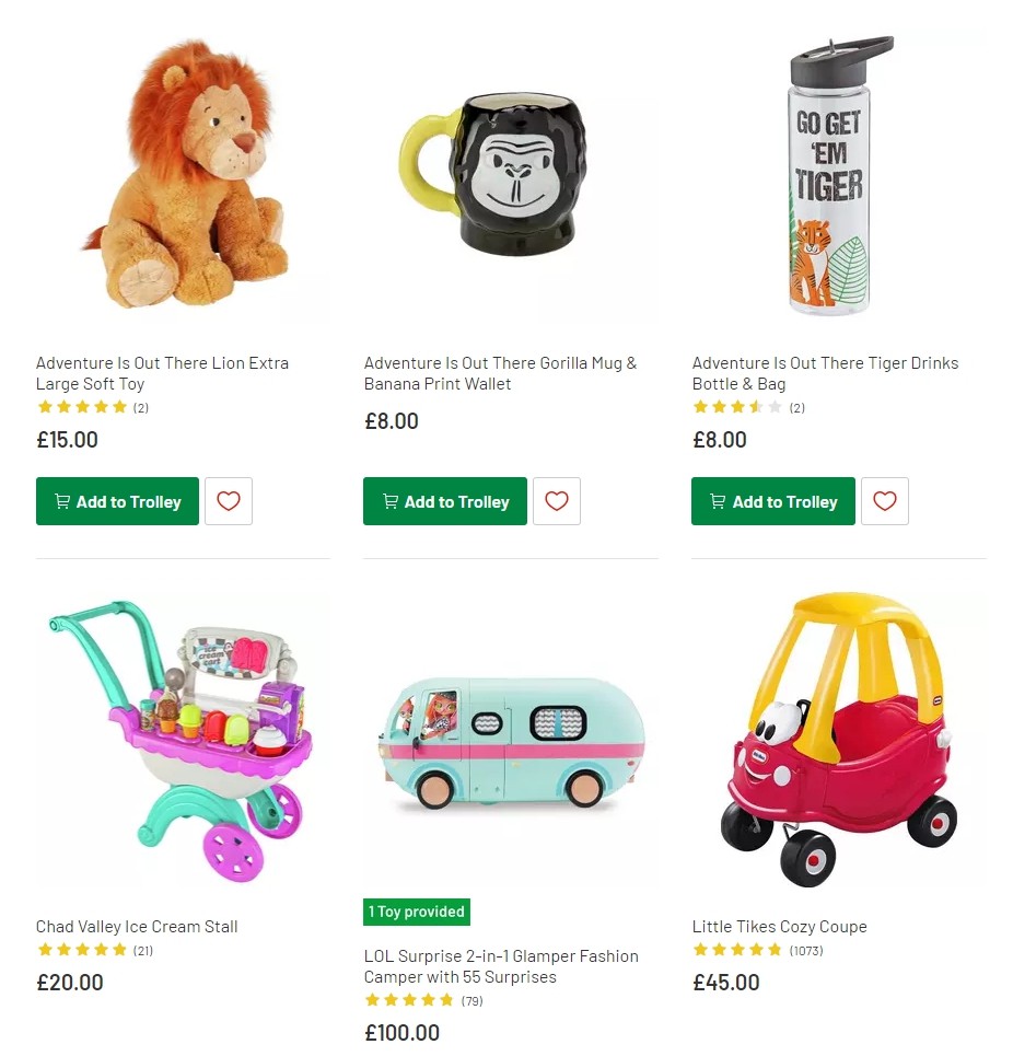 Argos Offers from 29 October