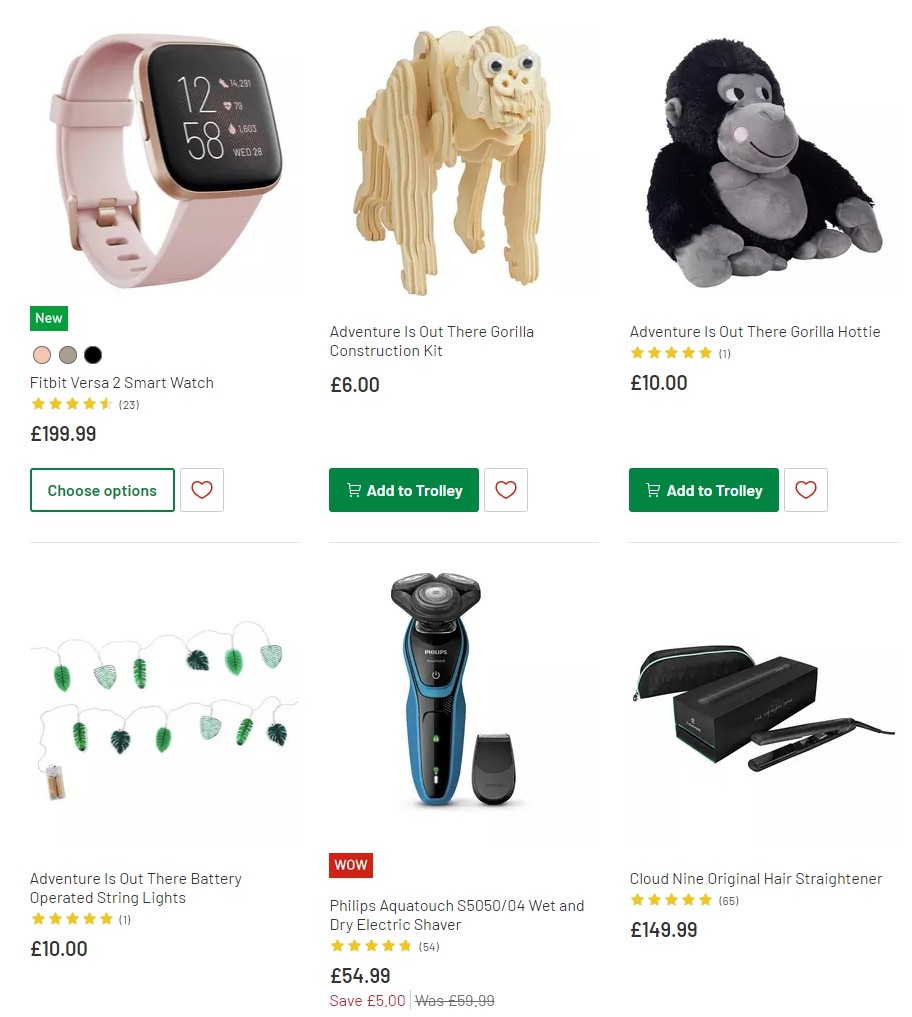 Argos Offers from 29 October