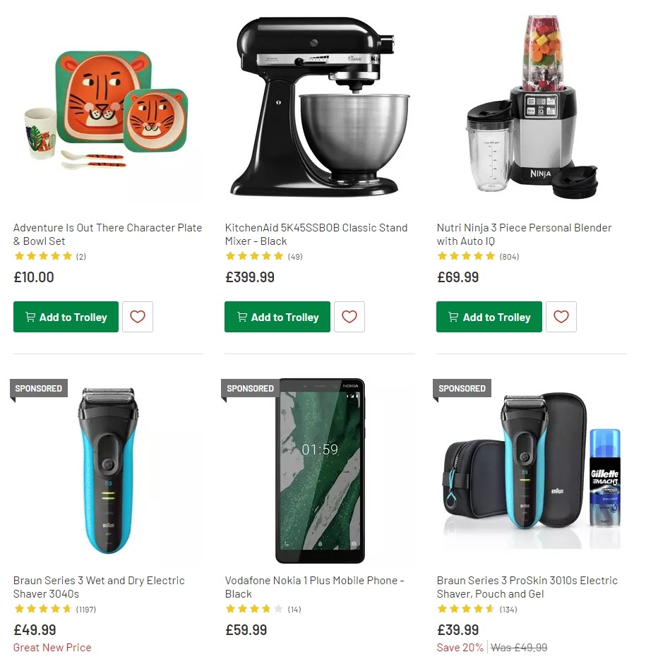 Argos Offers from 29 October