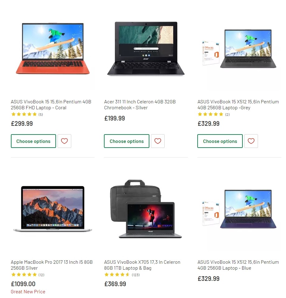 Argos Offers from 5 November