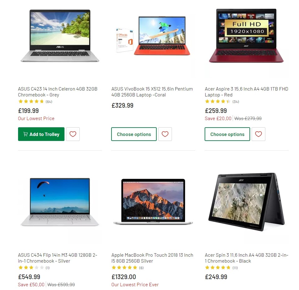 Argos Offers from 5 November