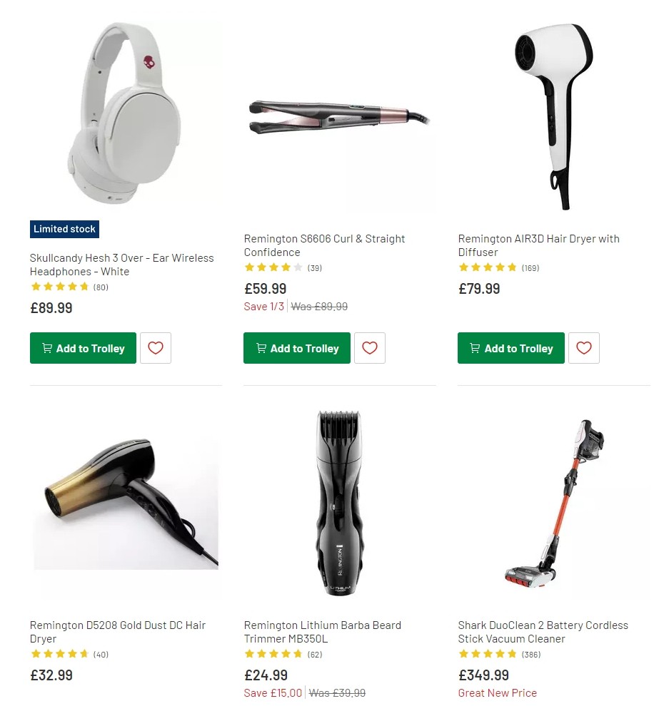 Argos Offers from 5 November