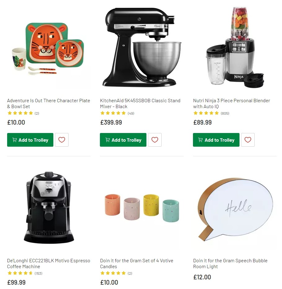 Argos Offers from 5 November