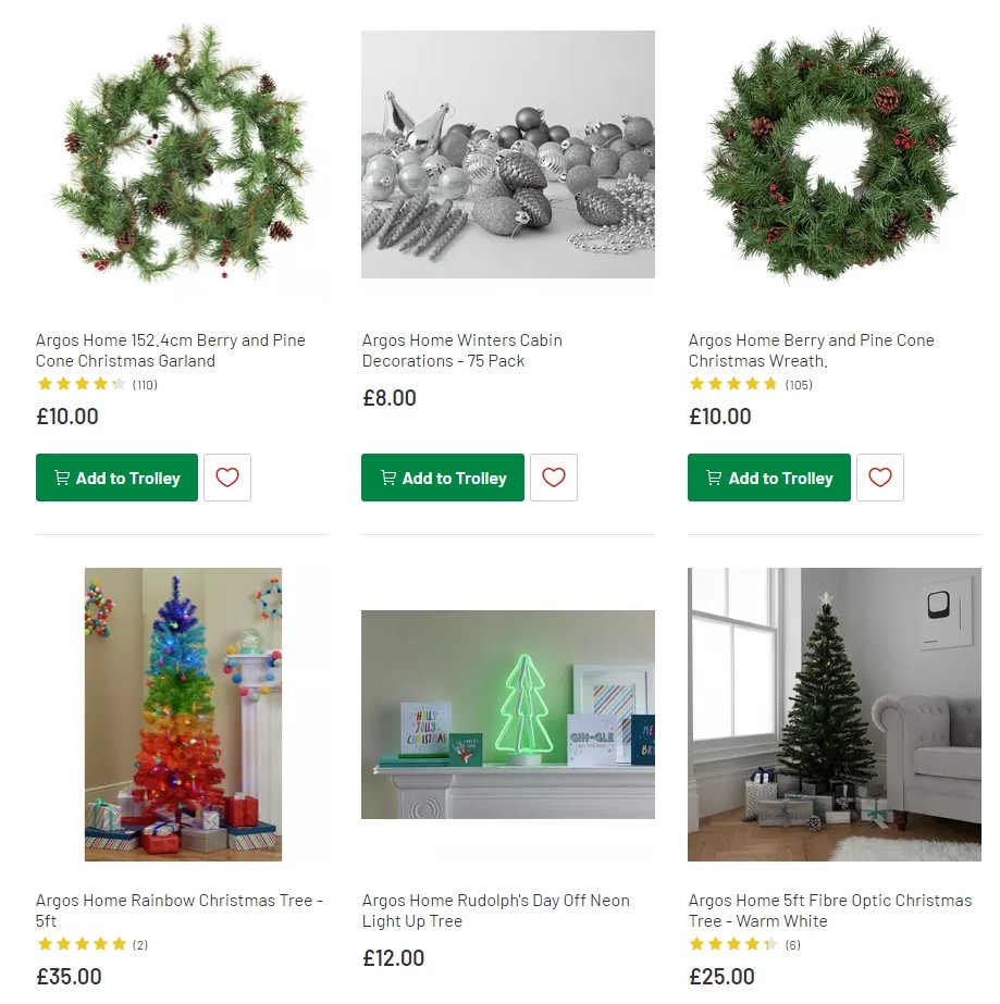 Argos Offers from 12 November