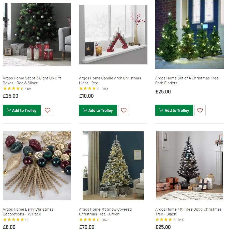 Argos Offers from 12 November