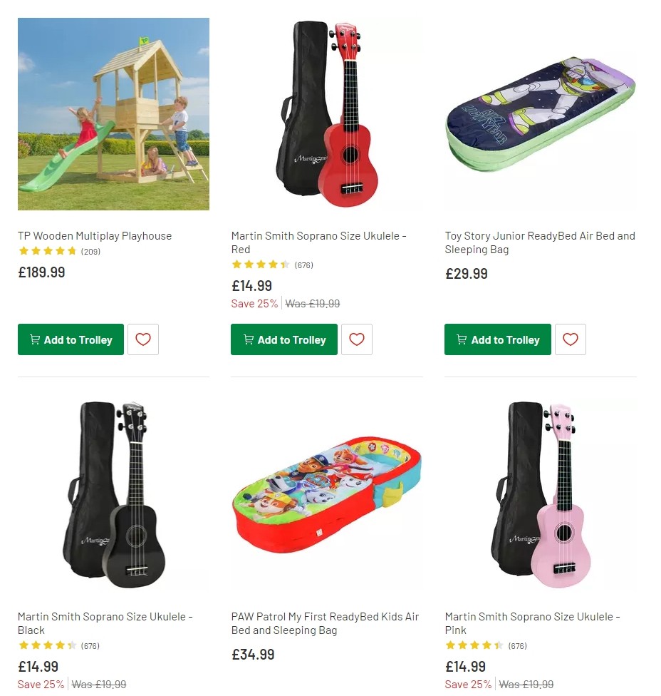 Argos Offers from 19 November