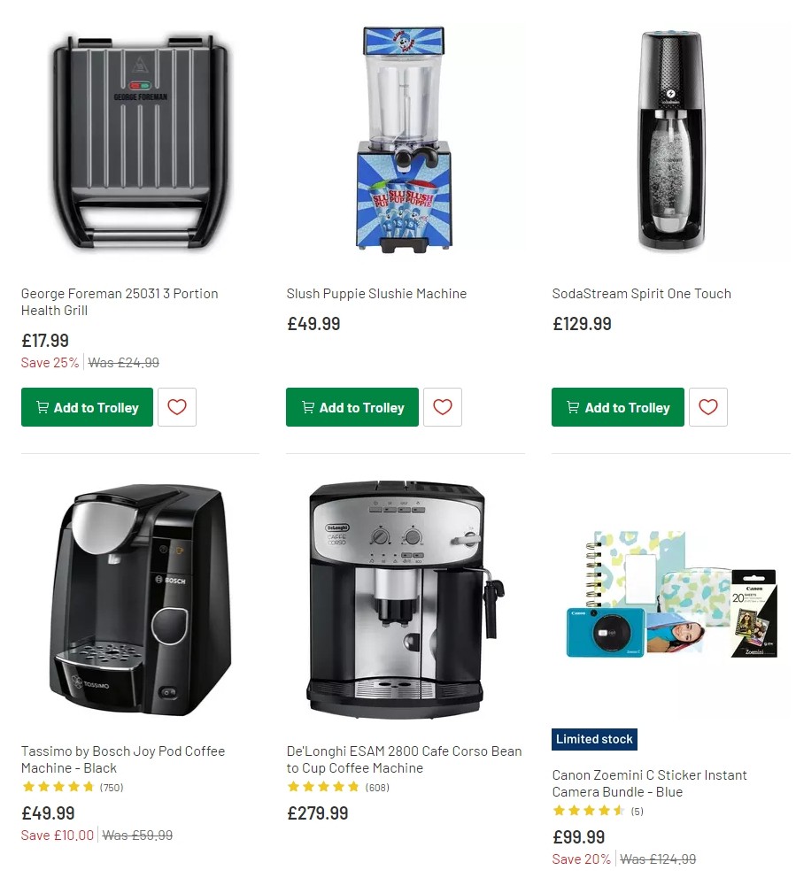 Argos Offers from 19 November