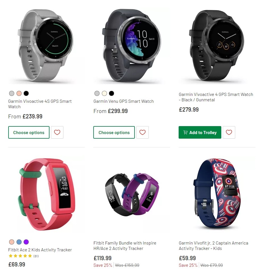 Argos Offers from 19 November