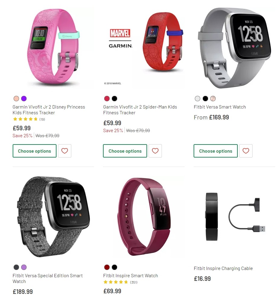 Argos Offers from 19 November