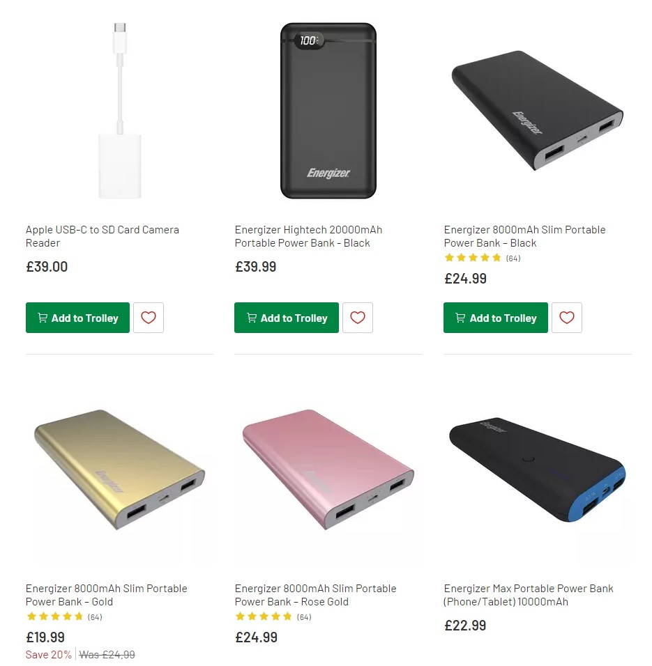 Argos Offers from 19 November