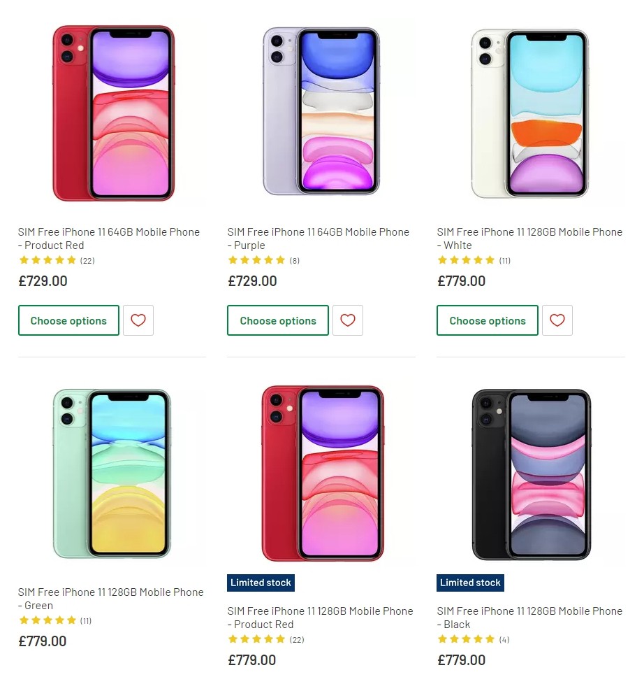 Argos Offers from 3 December