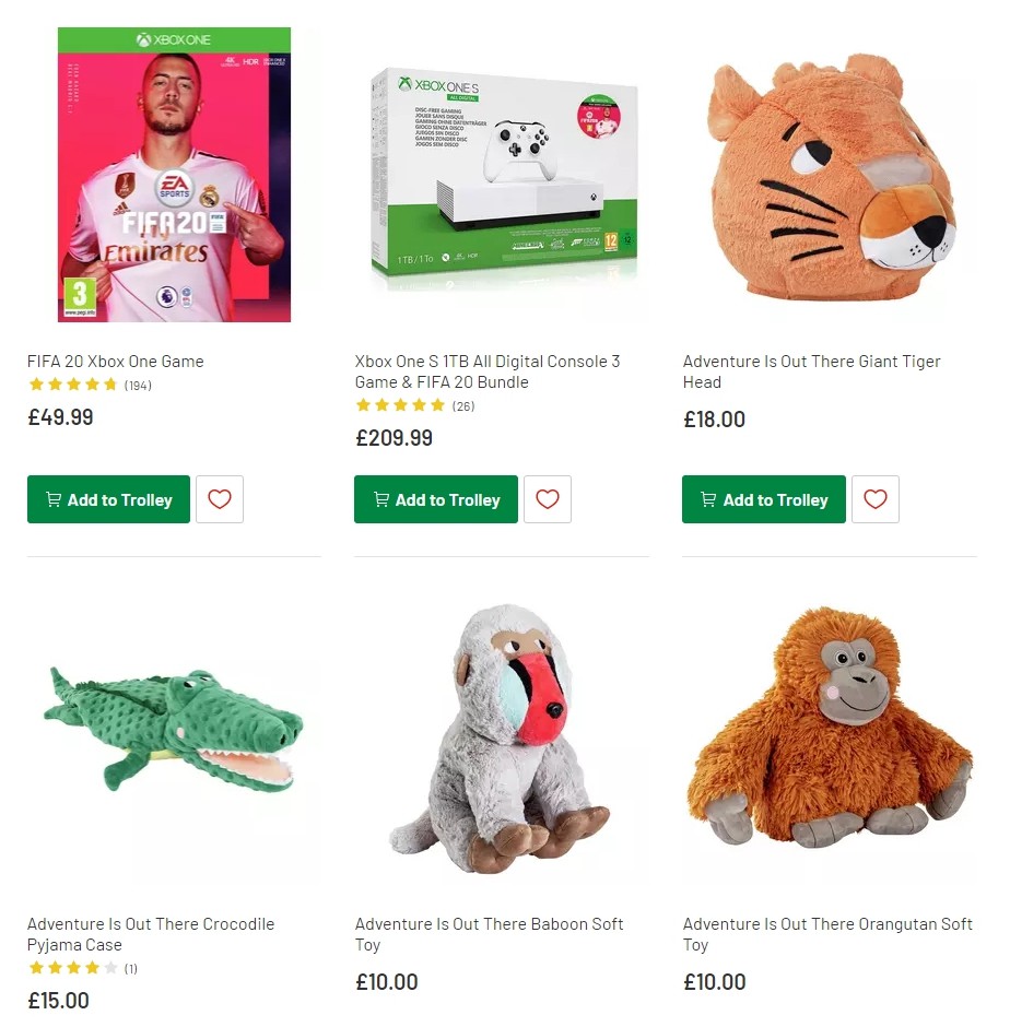 Argos Offers from 17 December