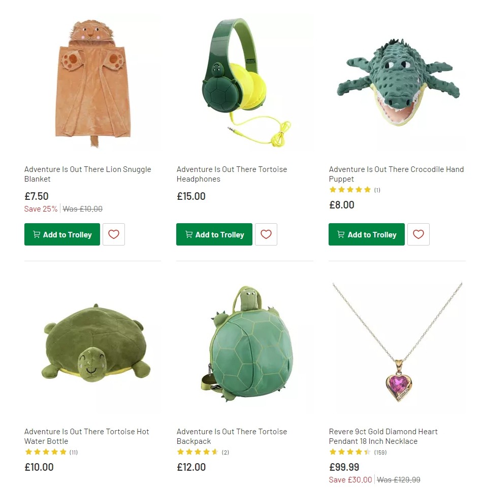 Argos Offers from 17 December