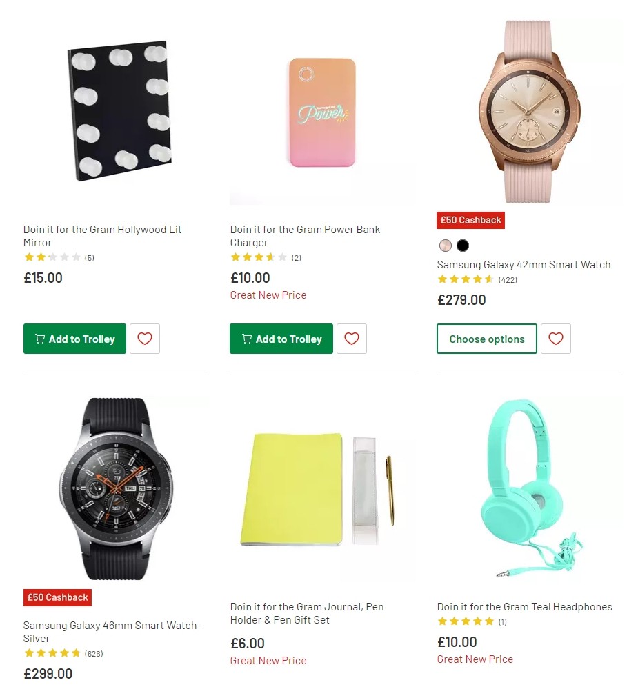 Argos Offers from 17 December