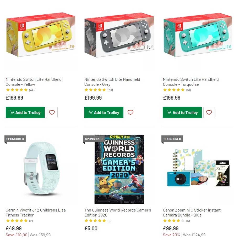 Argos Offers from 17 December