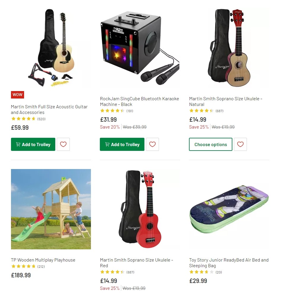 Argos Offers from 17 December