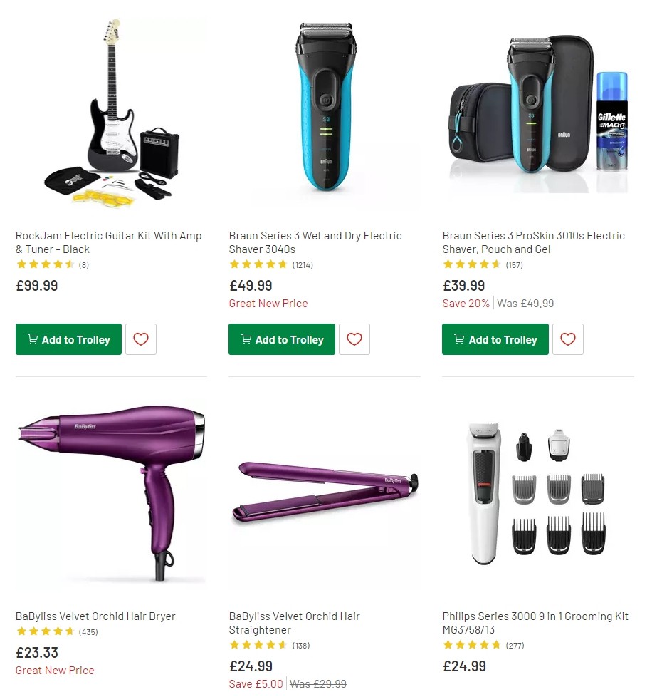 Argos Offers from 17 December