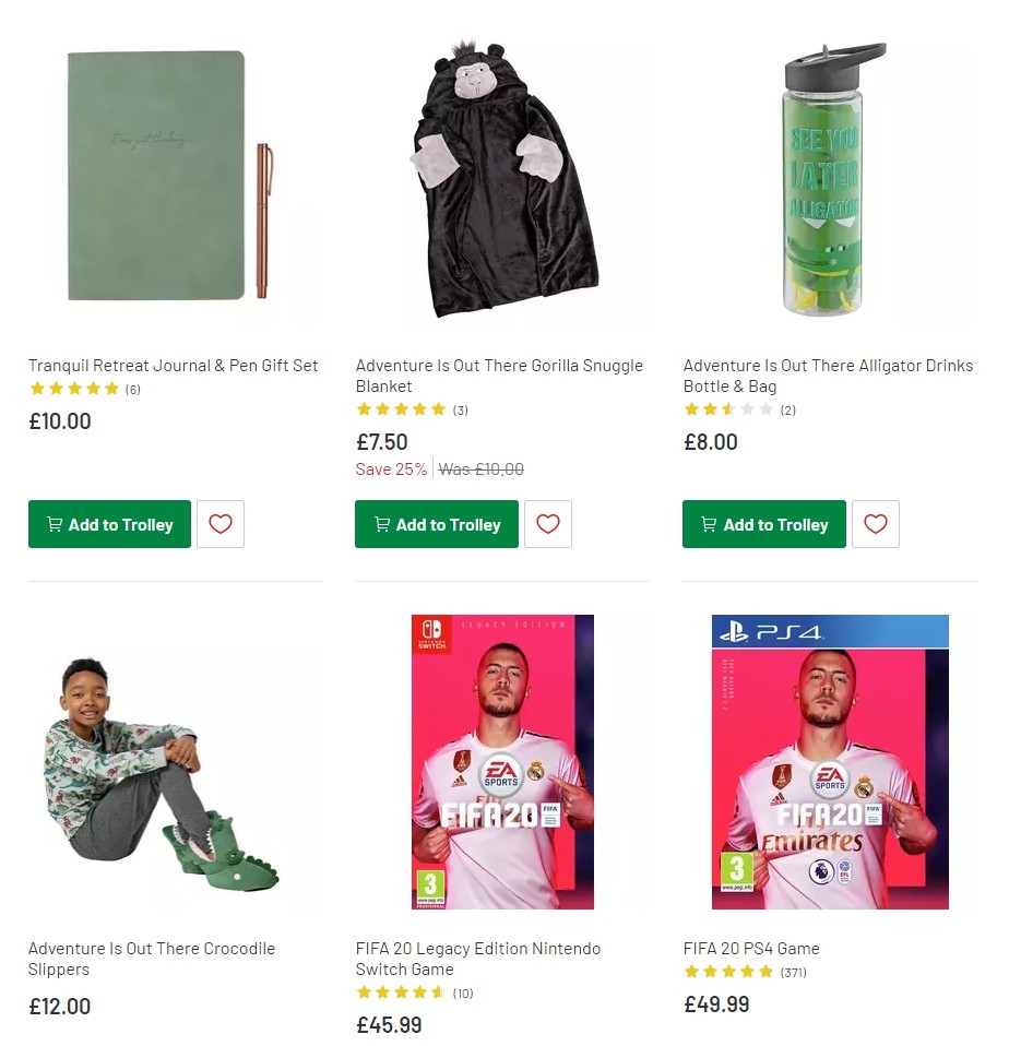 Argos Offers from 17 December