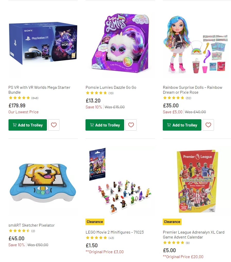 Argos Offers from 24 December