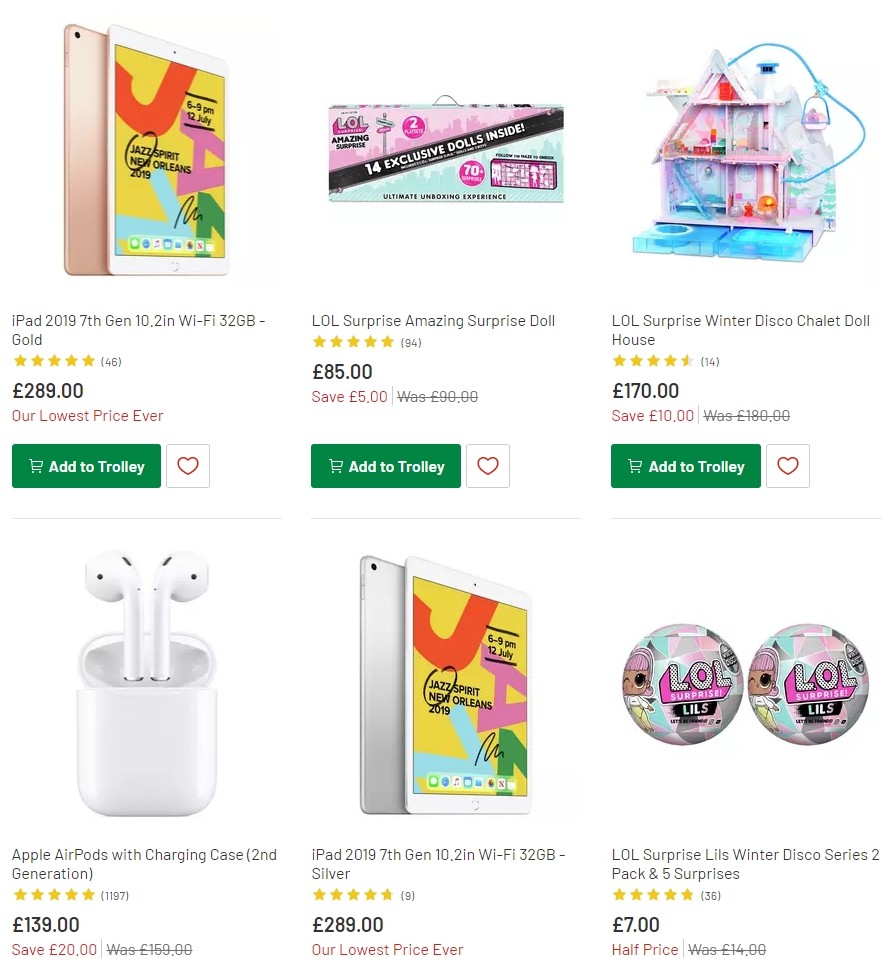 Argos Offers from 24 December