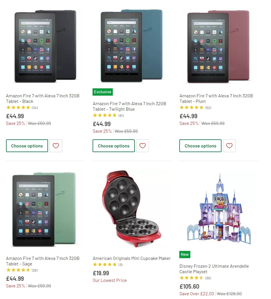 Argos Offers from 24 December