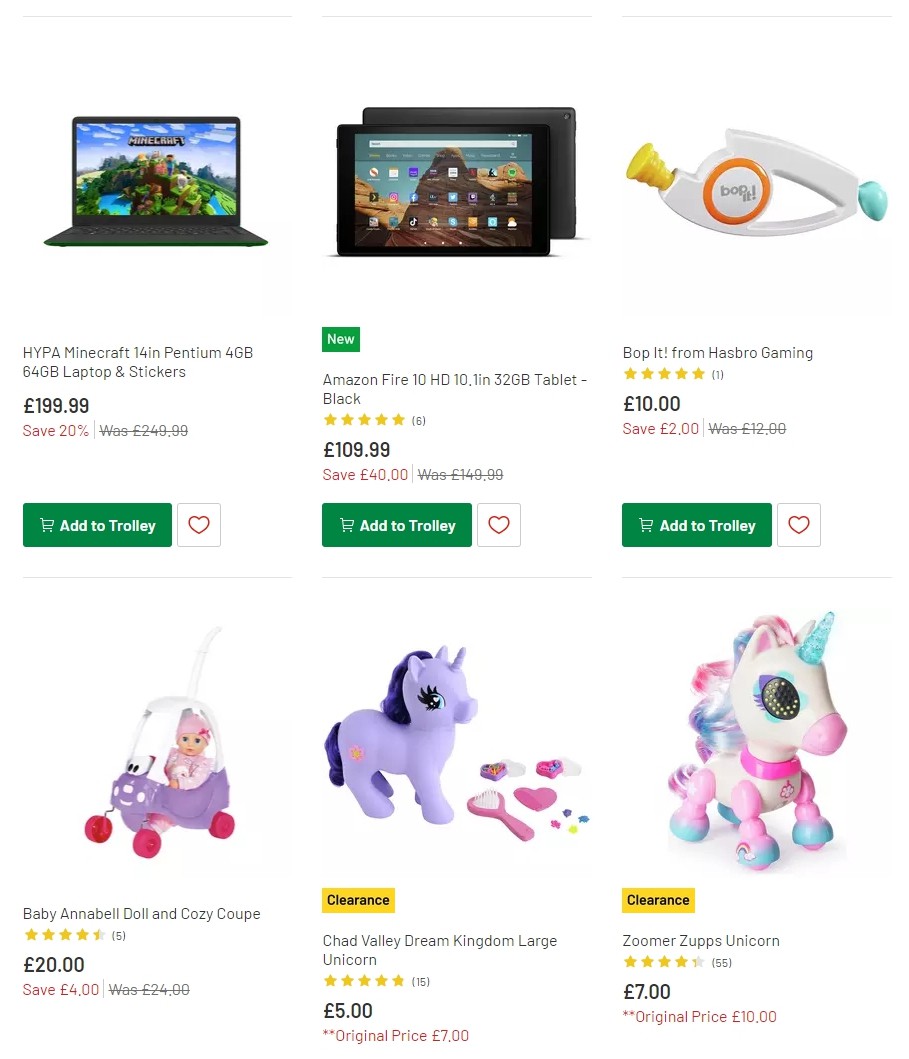 Argos Offers from 24 December