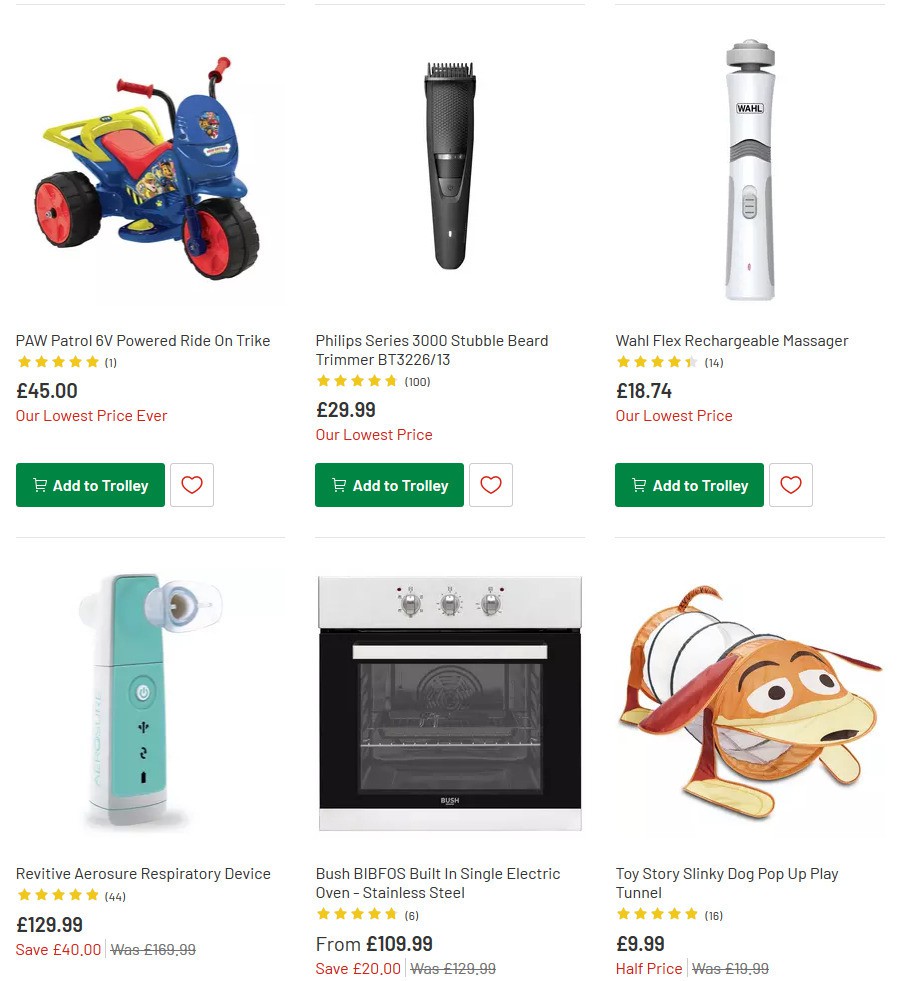 Argos Offers from 31 December