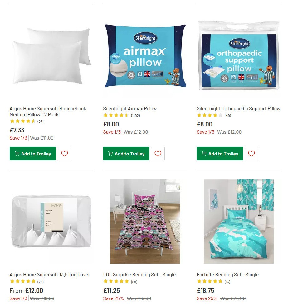 Argos Offers from 31 December