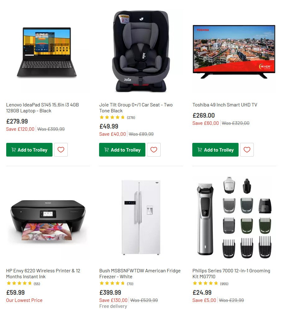 Argos Offers from 31 December