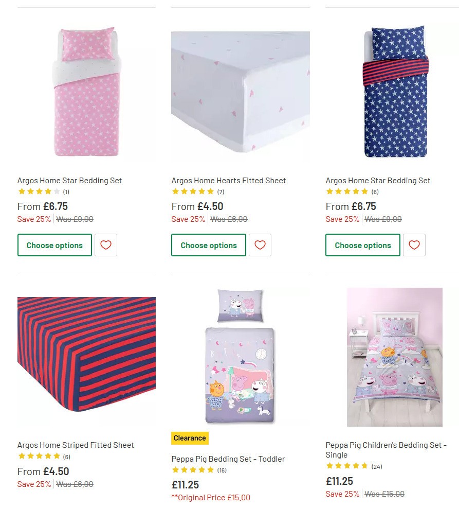 Argos Offers from 31 December