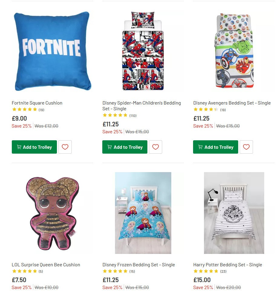 Argos Offers from 31 December