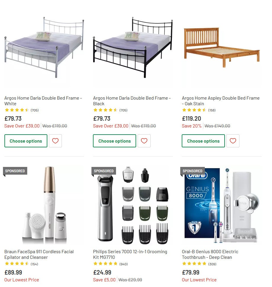 Argos Offers from 31 December