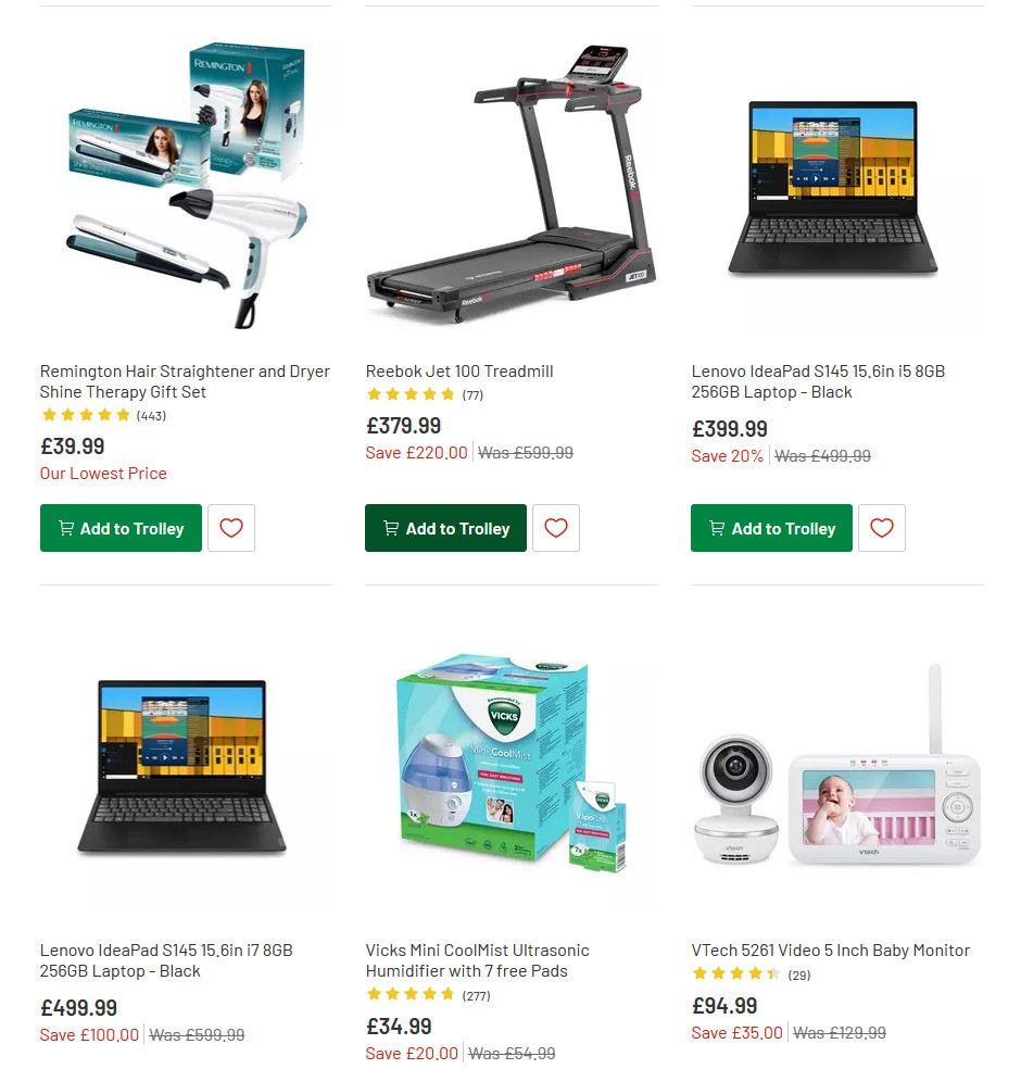 Argos Offers from 31 December