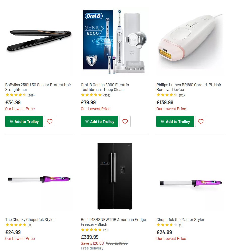 Argos Offers from 31 December