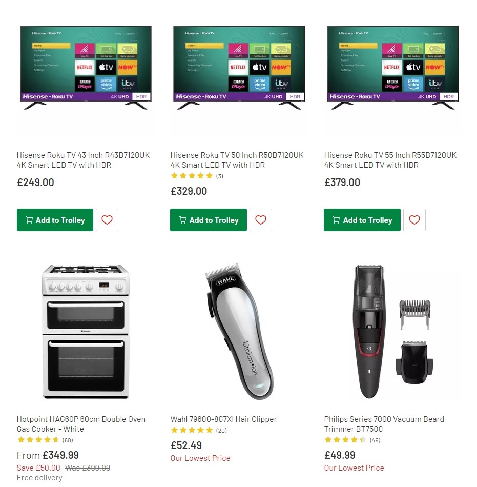 Argos Offers from 7 January