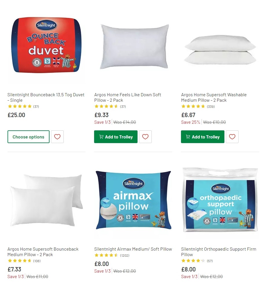 Argos Offers from 14 January