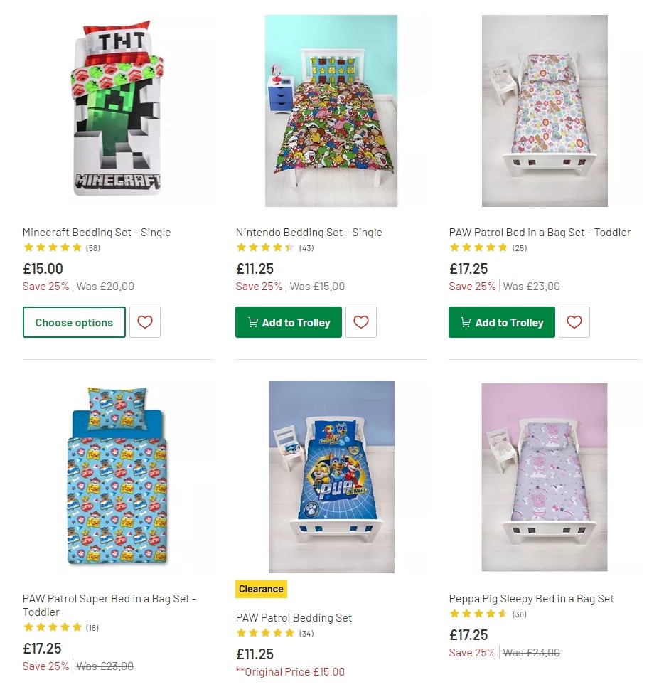 Argos Offers from 14 January