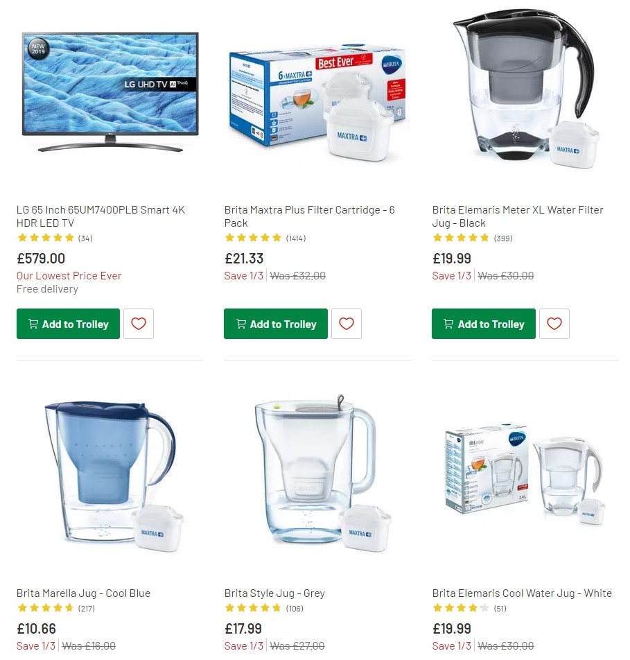 Argos Offers from 14 January