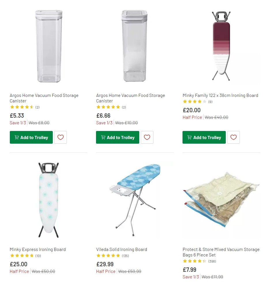 Argos Offers from 14 January